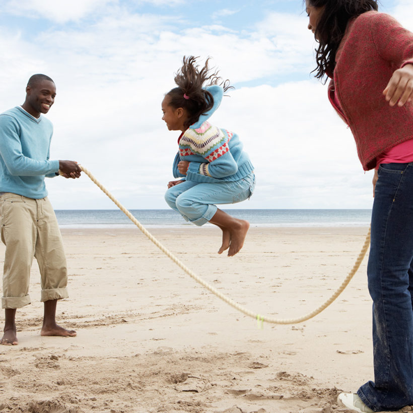 children jumping rope