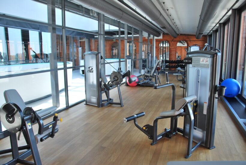 Gym fitness equipment